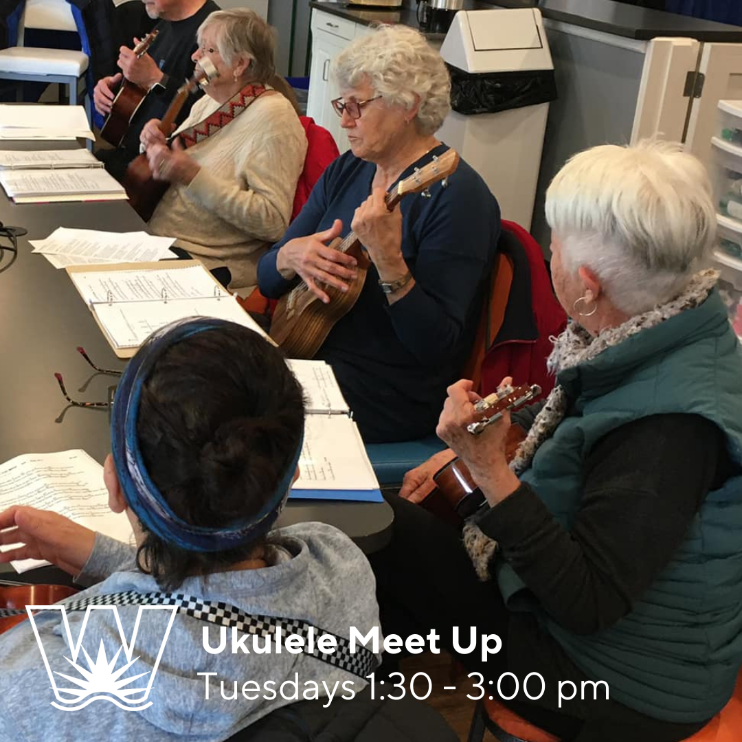 Ukulele Meet Up, Tuesday's 1:30 - 3:00pm